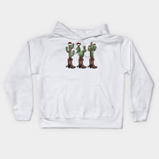 Cowboy Christmas Kids Hoodie